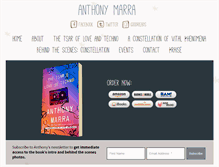 Tablet Screenshot of anthonymarra.net